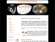 Tablet Screenshot of cosycatz.co.uk
